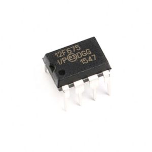PIC12F675-I/P PIC 12F675 Ic 12F675 8-Bit Microcontroller IC Chip 20Mhz 1.75KB