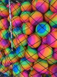 5-7 Years Age Range 9" Deflated Rainbow Stars Moons Balls for Teenagers'