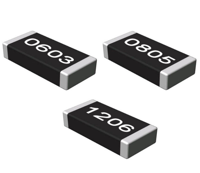 Lightweight SMD Chip Resistor / Small Chip Resistor With Power Rating Dimension