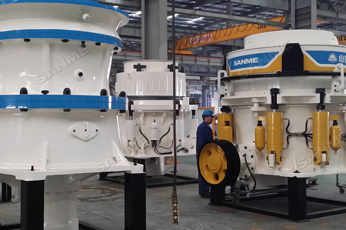 800t/H Cone Crusher Machine Screening Granite Crushing Machine 600kw