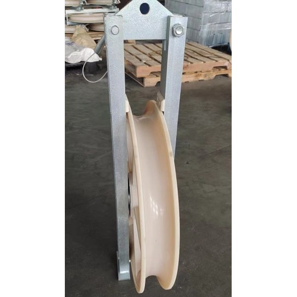 China Single Nylon Sheave SCR Conductor Stringing Blocks factory