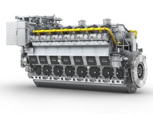 China 400KW 940KW MAN Series HFO Power Generator Set For Power Plants Ship Railway factory