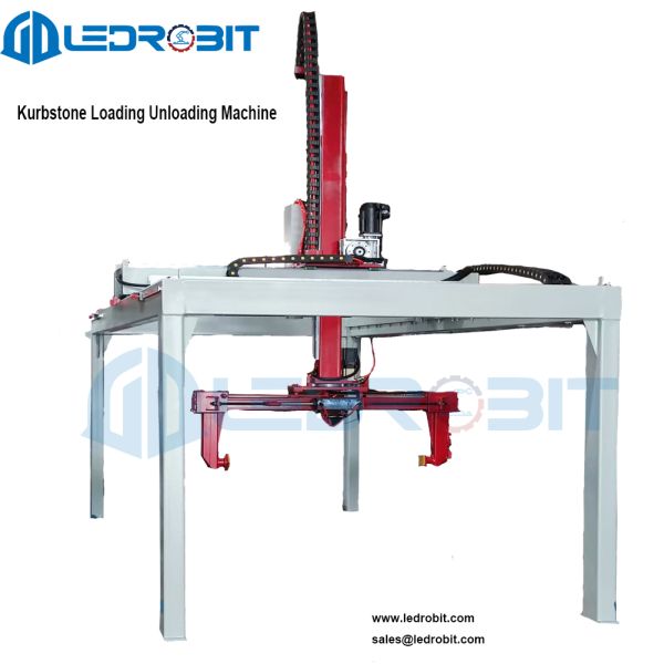 Fully Automatic Curbstone Palletizer Customized Loading Unloading Machine Use