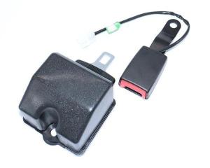 China 2 - Points Vehicle Seat Belt Buckle Replacement With Alarm Line Switch factory