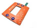 240gm Trip Force 3 Contact Domes Membrane Switch Supplier With ROHS Compliant