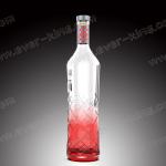Crystal White Flint Custom Glass Bottle 750/1000 ML for Luxury Spirits