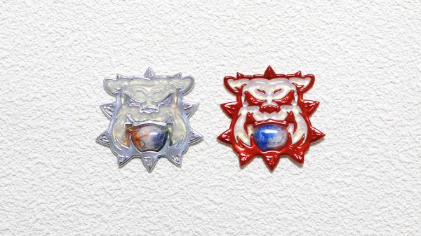 Factory Ironing on Labels Shiny Chrome Color Heat Transfer Stickers for Shirts