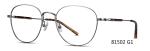 Metal Men Optical Frames Round Eyeglass 19MM Bridge