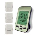 WT0228 Digital Weather Station And Wireless Wall Mounted Room Thermometer Clock