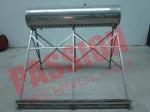 Integrated Structure Vacuum Tube Solar Water Heater 300 Liter Aluminium Frame