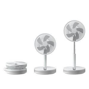 China White Portable Foldable Fan Plastic 10000mAh Quiet With 4 Speeds factory