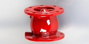 China Backflow Prevention Nozzle Check Valve With Anti Water Hammer factory