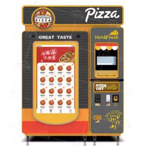 Vending Machine with Touchscreen: Automatic Food Dispenser Mug Printer Combo
