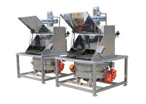 China Food Grade Stainless Steel Bulk Material Bag Dump Station factory