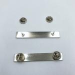 ISO 68x12mm Magnetic Name Badge With Pin