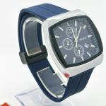 Large Dial Casual Business Wrist Watch Quartz Mens Watches With Silicone Strap