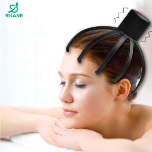 China Muscle Release Electric Octopus Scalp Massager Black For Targeted Pressure Points factory