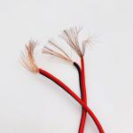 Heatproof Red Black Speaker Cable
