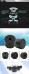 Faradyi Brushless Gimbal Motor Hollow Shaft Slip Ring Stainless Steel Bearing