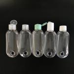 Clear Plastic Cosmetic Bottles With Collars In 30ml 50ml And 60ml Sizes