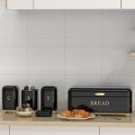 Multifunction Kitchen Counter Top Bread Box Bread Tin Storage Keep Fresh