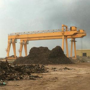 China 3000KN Double Beam Grab Bucket Garbage Gantry Crane factory