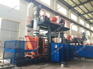 China Jerry Can Double Station Blow Moulding Machine 30 Ltr HDPE PE Bottle Extrusion factory
