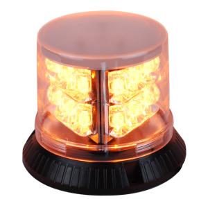 China 3W Amber Led Beacon Warning Light , 6 Modes LED Flashing Beacon Lights factory