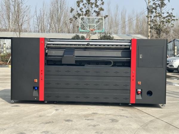 3000KG Built In Fixing Box Water Based Sublimation Flag Printer 12 Inches