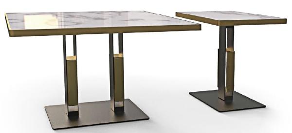 710mm Height Metal Table Legs Restaurant Furniture Parts 30cm Spider Powder Coat