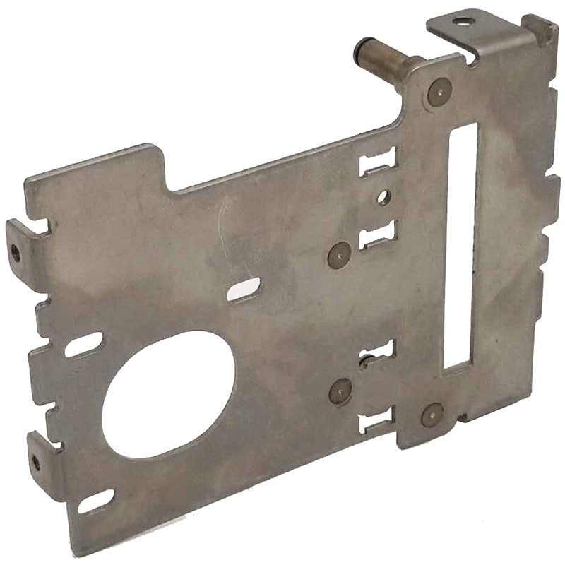 Sandblast Riveting Services Sheet Metal Punching Parts Customized
