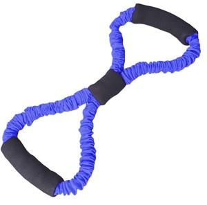 China Pull Rope Yoga Resistance Bands 8 Word Chest Expander Rope Elastic Resistance Bands For Fitness factory