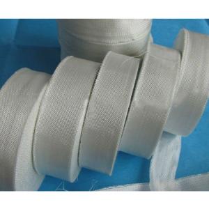 China 0.18mm White Paraffin Glass Cloth Adhesive Tape 75mm factory