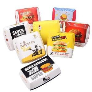 China Fried Chicken Cardboard Takeaway Boxes Kraft Paper To Go Containers Custom factory