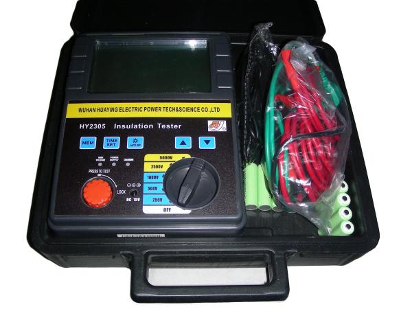 Digital Megger Hand Driven Insulation Tester Multifunction Electrical Insulation