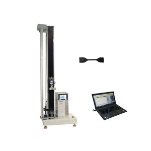 China Single Column Computerized Tensile Tester With Large Deformation Extensometer on sale