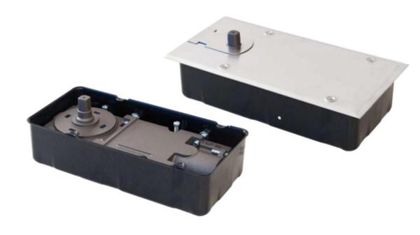 High Durable Double Cylinder Floor Spring Speed Control Hydraulic Glass Door