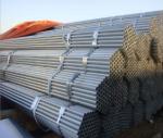 Q195 Q215 Galvanized Steel Round Tube , Q345 Hot Dip Galvanized Steel Pipe