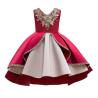 Buy cheap 2021 New V-Neck Flower Girl Dress Champagne Lace Princess Dress Vestidos De Ropa from wholesalers