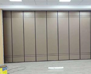 China Gypsum Board School Classroom Acoustic Partition Wall Top Hung No Floor Track factory