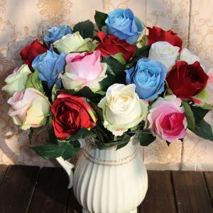 China UVG Decoration flowers Wholesale Table Centerpiece Real Touch Flower Rose factory
