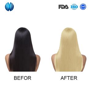 China Blonde Anti Yellow 100ml Bleaching Cream Flash Lightening Permanent factory