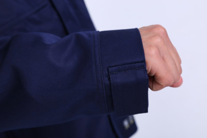 280gsm 60% Modacrylic Flame Retardant Workwear Jacket For Mining