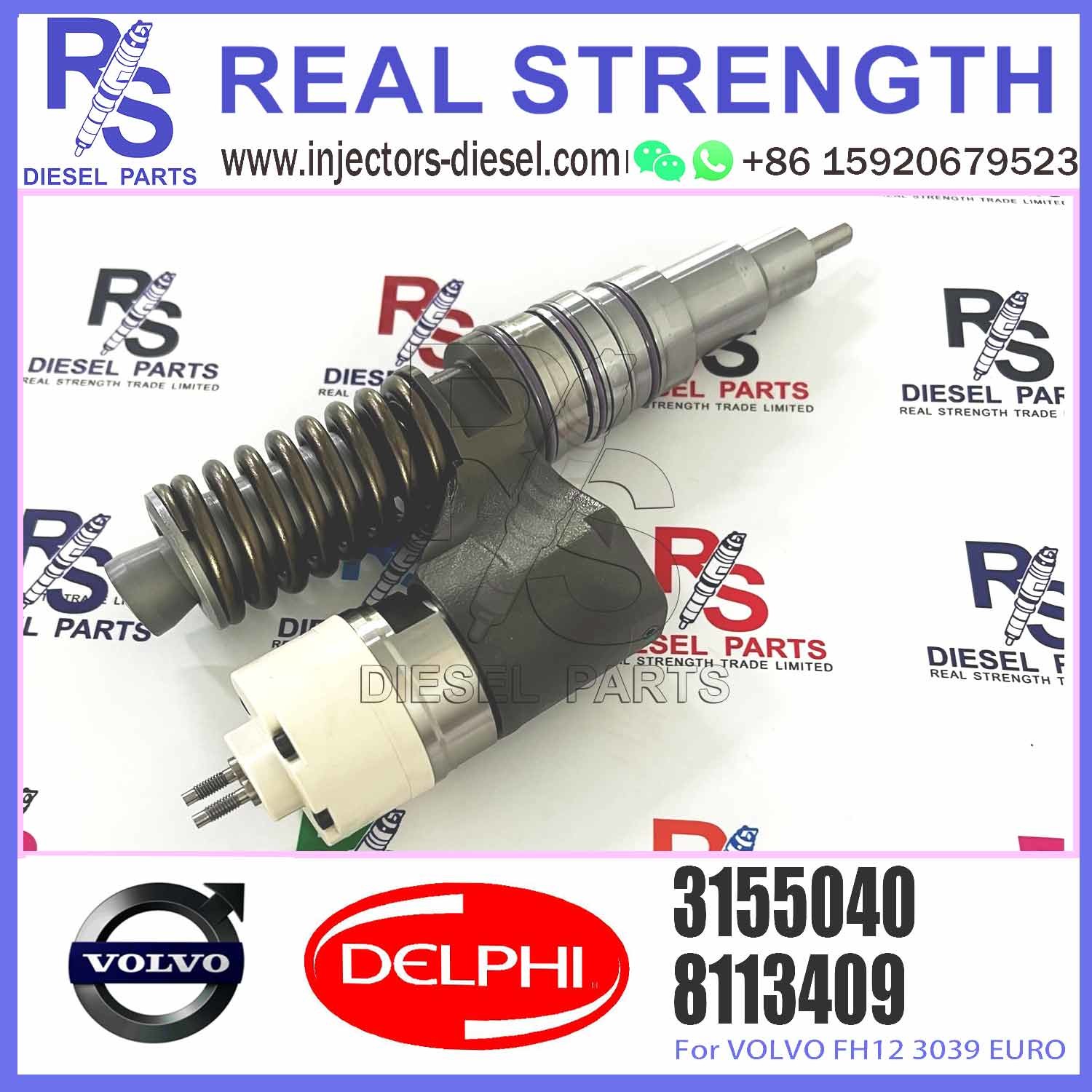 New Diesel Fuel Injector Nozzles BEBE4B01001 8112556 1677154 3155040 For V-O-L-V FH12