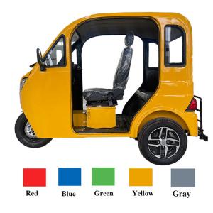China 1500W 3 Seaters Passenger Electric Tricycle For Handicapped Elderly factory