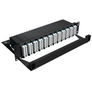 China 1U 2U Rack Height MTP Fiber Patch Panel Ultra Elite Series factory