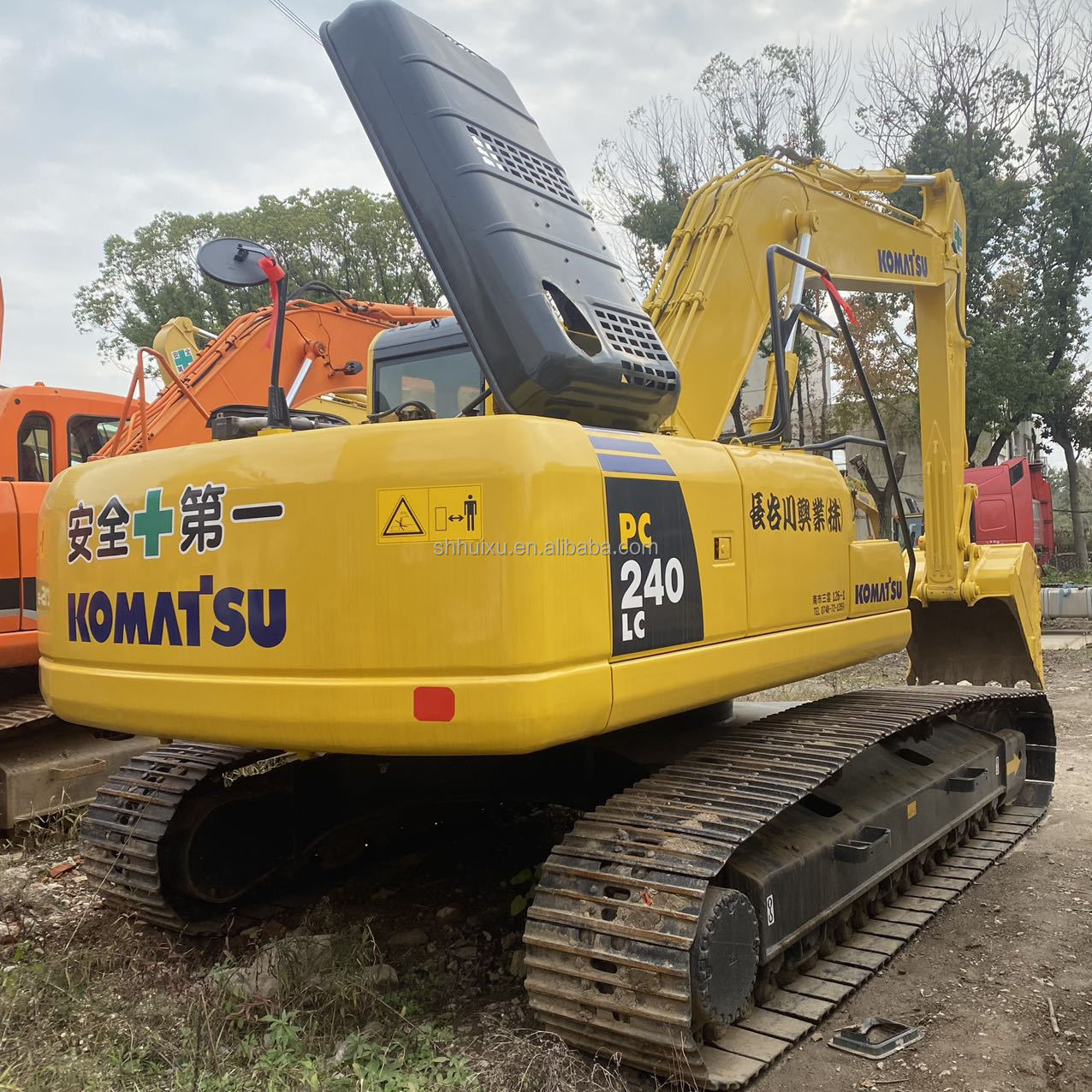 original color second hand crawler excavator Komatsu pc240 on sale with Leow price