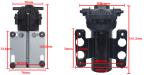 AQUAPURO DC Miniature Diaphragm Booster Pump 50-75GPD