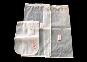 China FDA certified 100% Nylon Material Monofilament White Nylon Rosin Bag 45 Micron Or Customized Size factory