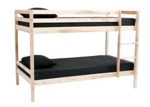 China modern bunk bed pine wood factory